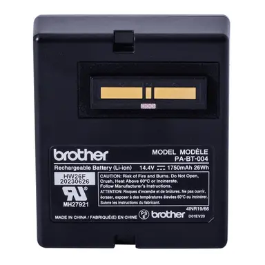 Brother International Corporat Li-Ion BATTERY: Rechargeable TD2320D TD2350D TD2350DSA, image 4