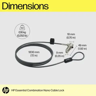 HP Sbuy Essential Nano Combo Cab LK, image 7