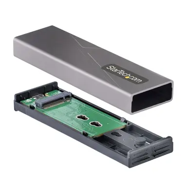 StarTech.com USB-a/USB-C to M.2 SSD Enclosure for NVMe & SATA M.2 SSDS - USB 3.2 Gen 2 10GBPS, image 6