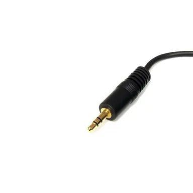 StarTech.com 6 ft Stereo Audio Cable - Rca Cable - Rca Y Adapter - 3.5 to Rca Cable, image 6