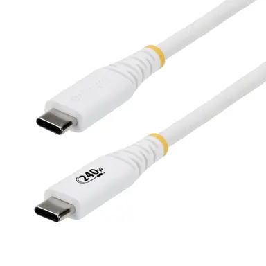 StarTech.com USB C Cable Supports PD 3.1 Epr up to 240W 5A; USB-If Certified; Dual-Layer Sili, image 4
