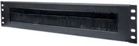 Intellinet 2U, with Brush Insert Cable Entry Panel for Network Cabinets, Black, image 3