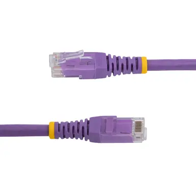 StarTech.com 25 ft Purple Cat6 Ethernet Cable Delivers Multi Gigabit 1/2.5/5GBPS & 10GBPS up, image 7