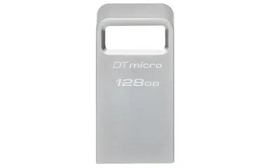 Kingston 128GB Datatraveler Micro 200MB/S Metal USB 3.2 Gen 1, image 2