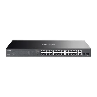 Omada Networks by TP Link Omada 28-Port Gig Easy Managed Switch. Ports: 24 PoE+, 2X Gig RJ45, 2 SFP. Spec:, image 4