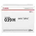 Canon Laser Canon 039H High Yield Toner Cartridge, 25,000 Sheets ISO/IEC, Compatibility I-SE, image 5