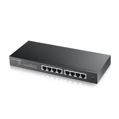 Zyxel Communications Fanless 8 Port Gbe L2 Web Managed Switch - 8 X Gbe RJ-45 - Power Supp, image 4