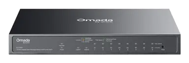 Omada Networks by TP Link Omada 10-Port Gigabit Easy Managed Switch with 8-Port PoE+ Port: 8 Gigabit PoE+