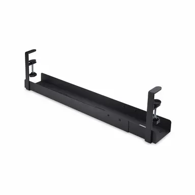 StarTech.com Under Desk Cable Management Tray, Length Adjustable Cable Organizer, Clamp-on, image 6