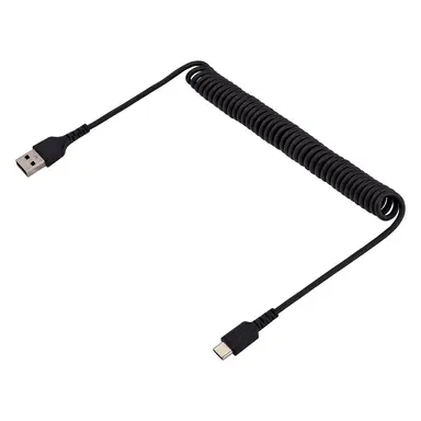 StarTech.com 3 ft USB a to C Charging Cable Coiled M/M, image 7
