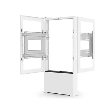 Chief Manufacturing 43 Inch B2B Portrait Floor Kiosk White, image 6