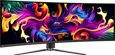 MSI Computer Mpg 491CQP Qd-Oled Monitor, image 6