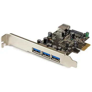 StarTech.com Add Four USB 3.0 Ports-Three External and One Internal Port - to Your Computer