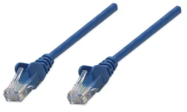 Intellinet 3 FT Blue Cat5e Snagless Patch Cable