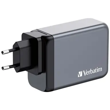 Verbatim Americas 240W 4-Port Gan Wall Charger, image 7