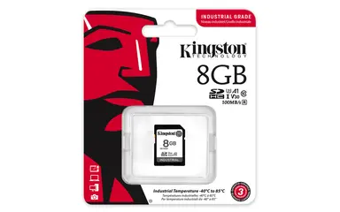 Kingston 8GB Sdhc Industrial -40C to 85C C10 Uhs-I U3 V30 A1 Pslc, image 7