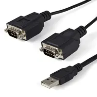 StarTech.com Dual-Port USB to Serial RS232 Adapter - Integrated 2500VRMS Optical Isolation CI, image 3