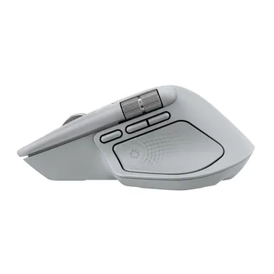 Logitech MX Master 4 Mouse (Pale Gray), image 8