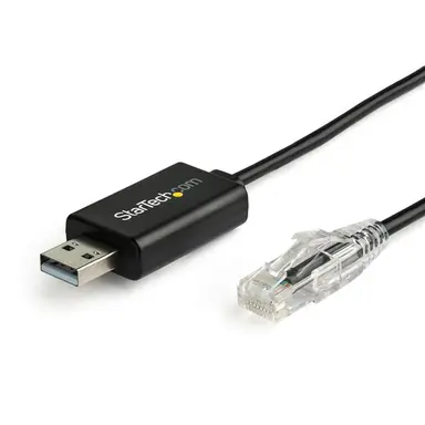 StarTech.com Connect 6 FT / 1.8 m Cisco USB Console Cable to USB 2.0 Equipped Laptop to RJ45, image 4