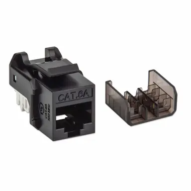 Intellinet Fastpunch Cat6a Keystone Jack UTP, Black, image 7