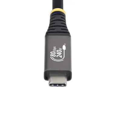 StarTech.com 1.5FT/45CM USB-If Certified USB4 Cable Supports 80GBPS; DisplayPort 2.1 Video W/, image 8