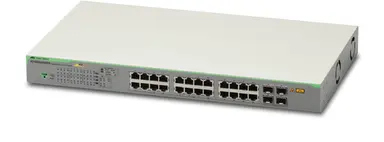 Allied Telesis 24-Port 10/100/1000T Websmart Switch with 4 SFP Combo Ports and PoE+, image 4