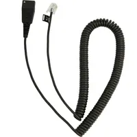 Jabra QD Cord, Coiled, Mod. Plug, image 3