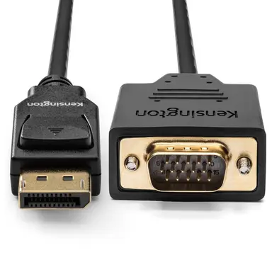 Kensington Computer Displayport 1.2 (M) to VGA (M) Passive Unidirectional Cable 6FT, image 6