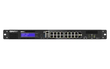 Qnap 16-PORT 1GBE Switch with 2 RJ45 And SFP+ Combo Port with Intel Celeron J411