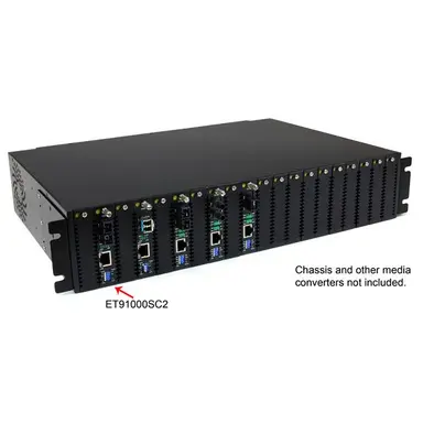 STARTECH.COM Convert And Extend A Gigabit Ethernet Connection up to 550 M / 1804 FT Over Mult, image 8