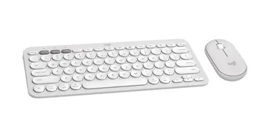Logitech Pebble 2 Combo for Mac - Tonal White, image 4