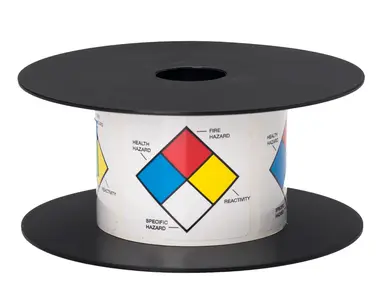 Brother International Corporat 2INX2IN TT Nfpa Color Diamonds White Label (Use BMSLPR03XX Ink Ribbons), 3MIL, 5