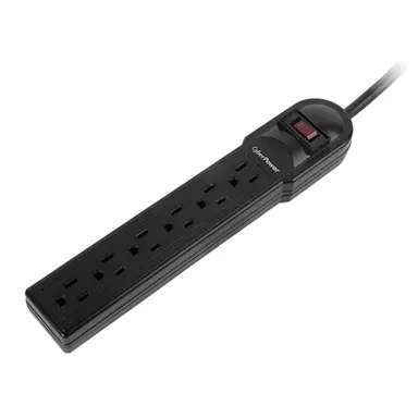 CyberPower Systems (USA) Surge Protector - 125 V - NEMA 5-15P;6 - NEMA 5-15R - 15A - Limited Lif