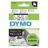 Dymo Labelmanager D1 Tape 9MMX7M 3/8X23 BK/CLR Global, image 3
