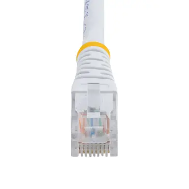 StarTech.com 1 ft White Molded Cat5e UTP Patch Cable, image 8