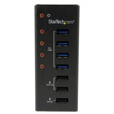 StarTech.com Add 4 USB 3.0 Hub Ports, Plus 3 Dedicated USB Charging Ports (7 Total) Through, image 6