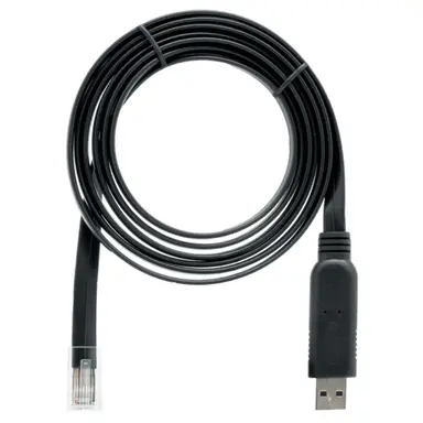 QNAP USB to RJ45 1.8 m Console Cable, image 2
