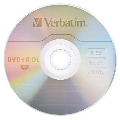 Verbatim Americas DVD+R DL 8.5GB 8X 50PK, image 6