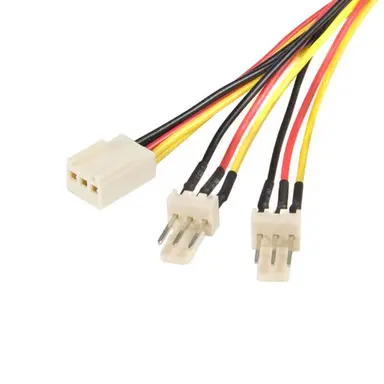 StarTech.com Startech Comp - 12 in TX3 Fan Power Splitter Cable - 2-Fan, image 4