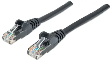 Intellinet 5 FT Black Cat6 Snagless Patch Cable