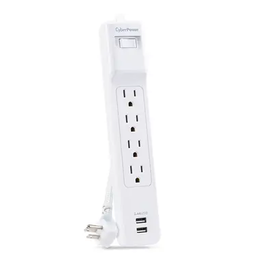 CyberPower Systems (USA) 4-Out RJ11 Emi/Rfi, Whit