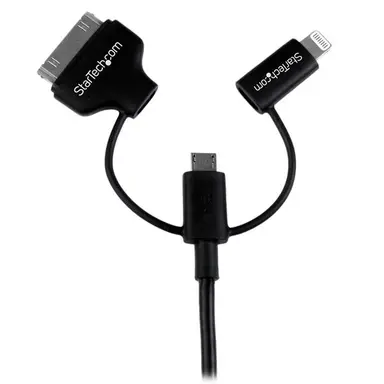 STARTECH.COM Charge OR Sync A Micro USB Iphone Ipod OR Ipad Device Using A Single Cable - C, image 7