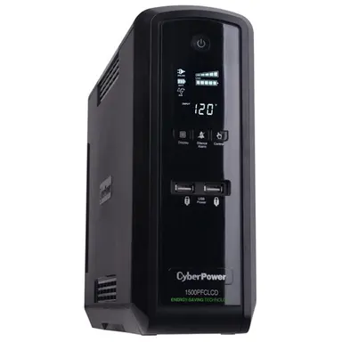CyberPower Systems (USA) UPS - Mini Tower - Line-Interactive - 120 Vac +-5% - 1000WATT - 1500VA - 15A - 1, image 4