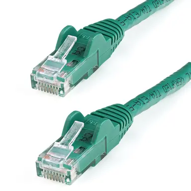 STARTECH.COM 100FT CAT6 Ethernet Cable Green 100W POE
