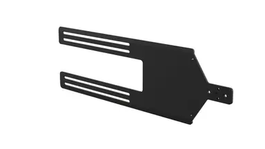 Spacepole KIOSK: Straight Bracket Addon for Payment Plates to 15-22IN Landscap, image 3