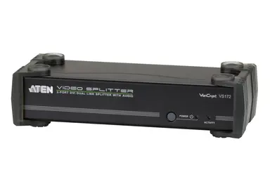 Aten 2PORT DVI Dual Link Splitter + AUDIO/RS2