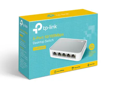 Omada Networks by TP Link 5-Port 10/100MBPS Desktop Switch, image 8