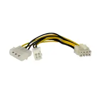 StarTech.com This LP4 + P4 Psu to Eps Adapter Combines a P4 Power Supply Connection with an, image 3