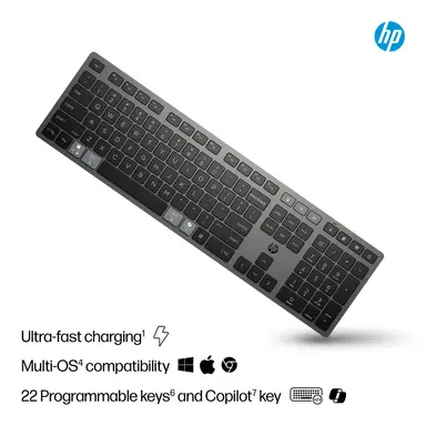 HP 725 Multi-Device RCHRGBL WL KBD United States / Canada English, image 6
