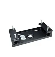 Peerless Industries I-Beam Clamp for 4 to 8 I-Beams - Black - Unit Has 1 1/2 11.5 NPS Fitti, image 3